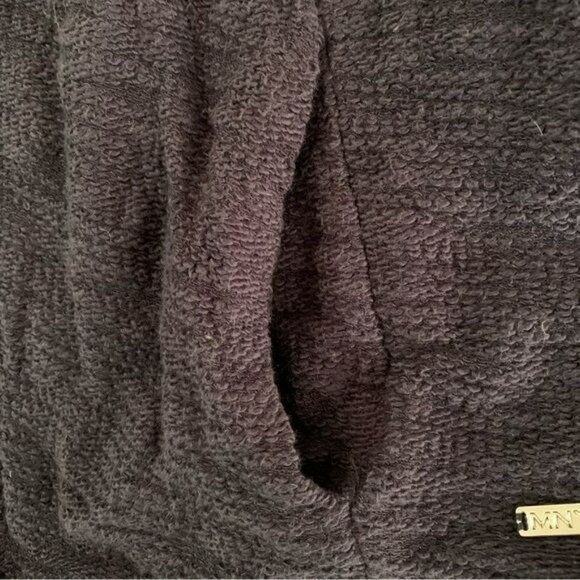 MNY Marc New York womens size medium blue open front jacket with fringe - Picture 5 of 7